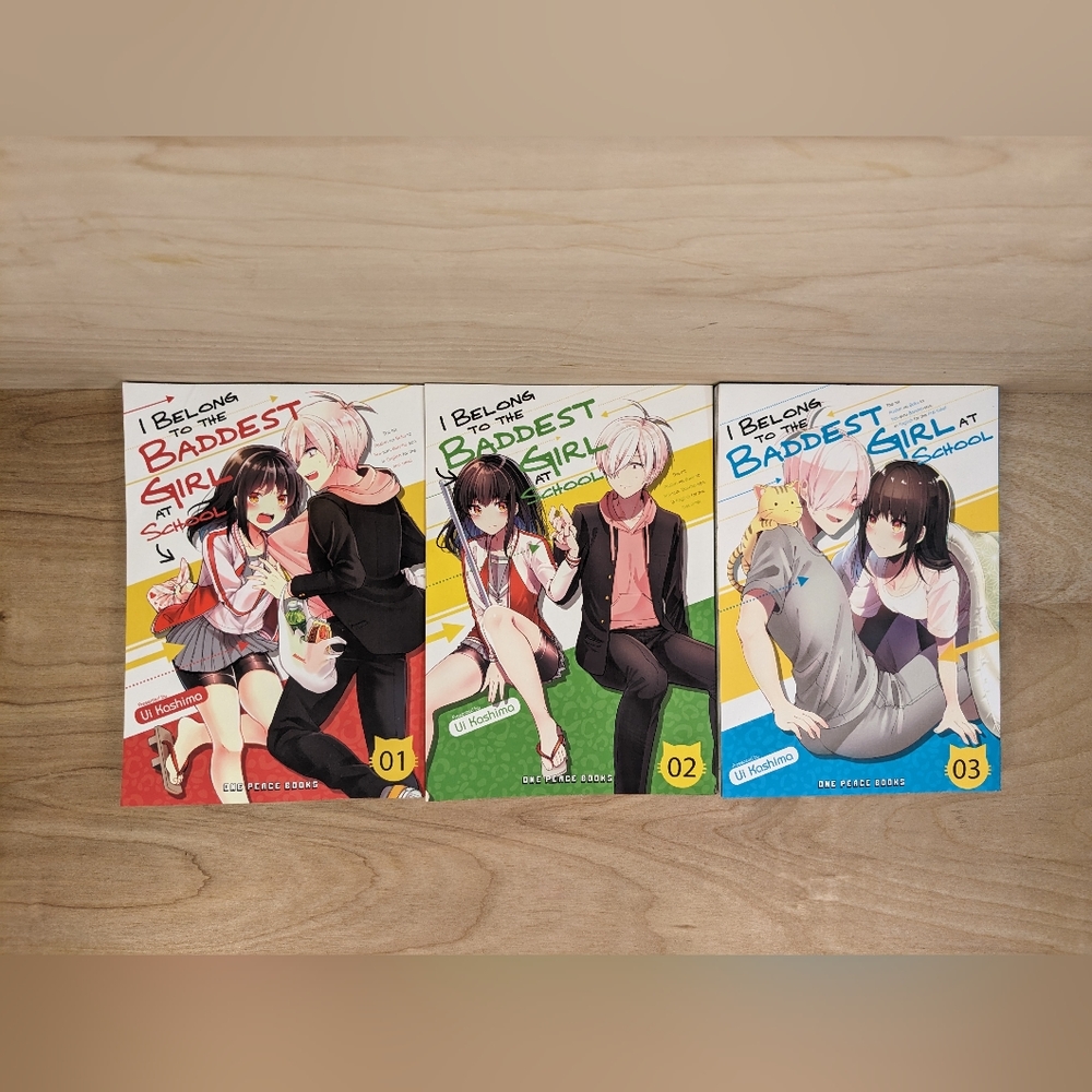 UI Kashima I Belong to the Baddest Girl At School Vol. 1-3 English Manga